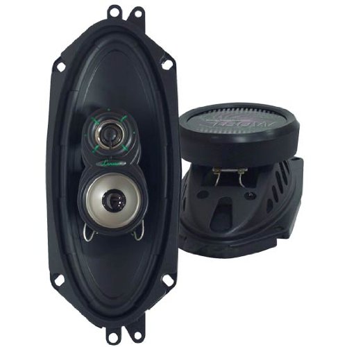 Lanzar VX410 VX 4-Inchx 10-Inch Three-Way Speakers