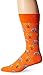 Hot Sox Men's Elephant and Palm Tree Crew Sock