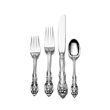 Gorham La Scala 4-Piece Sterling Silver Flatware Place Set, Service for 1