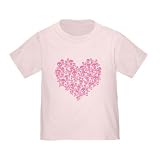 Punk Pink Skull Heart Infant/Toddler T-Shirt