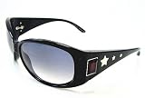 Jimmy Choo - JIMMY CHOO Dylan/S DylanS Shiny Black D28 Sunglasses