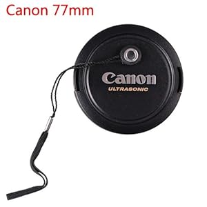 CowboyStudio 77mm Lens Cap for Canon Lens Replaces E-77U - Includes Lens Cap Holder