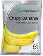 Crispy Green Fruit Snacks, Crispy Bananas, 3.2-Ounce Pouches (Pack of 3)