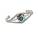 Indianerschmuck Armreif Türkis Bärentatze 925 Sterling Silber