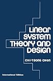 Linear system theory and design