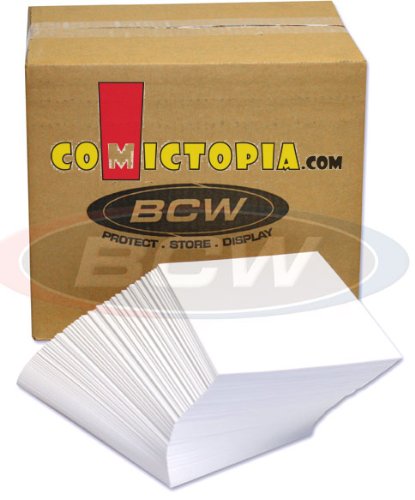  1,000 Bulk Current Age Comic Book Backing Boards