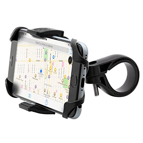 Aduro U-GRIP PLUS Universal Bike, Motorcycle, Handlebar, Roll Bar Mount for all Smart Phones, Apple iPhone 6s / 6s Plus / 6 Plus / SE / 5 / 5S / 5C / 4 / 4S, Samsung Galaxy S3 / S4 / S5 / S6 / S7 / Edge / NOTE 2 / Note 3 / Note 4 / Note 5, Motorola D