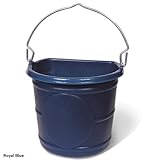 Flat-Back Water Bucket 20 quarts Color