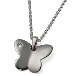 Goldmaid Damen-Collier 925 Sterlingsilber 1 Diamant 0,01ct 45 cm Fo C2891S