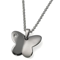 Goldmaid Damen-Collier 925 Sterlingsilber 1 Diamant 0,01ct 45 cm Fo C2891S