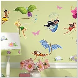 Disney Fairies Peel & Stick Wall Decals - US ONLY