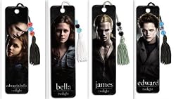 Twilight Movie Stephenie Meyers (Small) Bookmarks w/tassels Set of 4