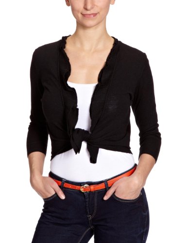 MEXX Damen Strickjacke, N1ME5527, Gr. 40 (L), Schwarz (1) Preisvergleich