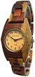 Tense Ladies Inlaid Natural Combination Wood Hypo-Allergenic Watch L8109I