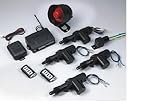 Remote Central locking Car Alarm And Immobilser Complete Kit 2010 Advanced Model
