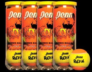 SportingGoods: One Dozen PENN Radical Championship Tennis Balls