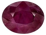 MIN 1.50CT 8X6MM OVAL BURMA RUBY