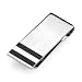 Apparel : Ultra-cool Choice: Surgical Stainless Steel High Polished Finish Money Clip with Carbon Fiber