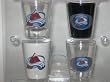COLORADO AVALANCHE 4 Piece Collector SHOT GLASS SET