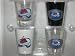 COLORADO AVALANCHE 4 Piece Collector SHOT GLASS SET