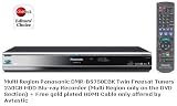 Multi Region Panasonic Dmr bs750ebk Twin Freesat Tuners 250gb Hdd Blu ray Recorder multi Region Only On The Dvd Section Free Gold Plated Hdmi Cable Only Offered By Avtastic