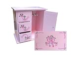 Ballet Slipper Upright Music Jewelry Box
