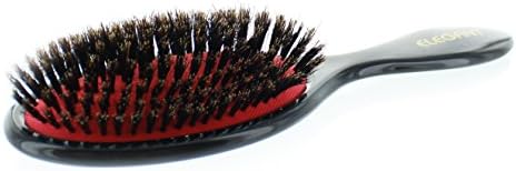 Elegant Brushes Oval Cushion 100% Boar Brush, 3 Ounce