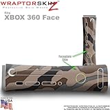 Camouflage Brown Skin by WraptorSkinz TM fits Original XBOX 360 Factory Faceplates