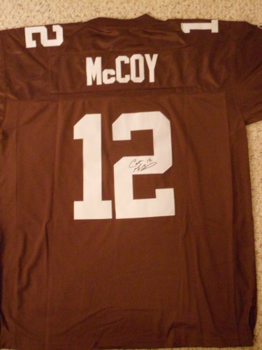 Colt McCoy signed autographed Authentic jersey Cleveland Browns