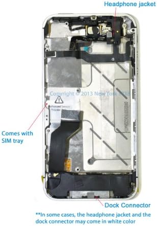 Brand New iPhone 4S mid-frame Full Assembly with Home Button and SIM Tray - NY1718