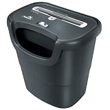 Powershred P-57Cs Shredder, Cross Cut, 9" Throat, 8 Sheet Capacity, Black