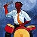 Drum Beats by Ramarshi Art Print Poster 18 x 18