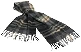 V. Fraas Men's Wool And Cashmere Hombre Plaid Muffler