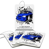 CarBeyondStore-Blue Car Air Freshener, 3 Pack