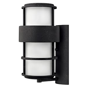 Hinkley Lighting 1904VK Exterior Wall Mount - Saturn Vintage Black Contemporary Outdoor... by Hinkley