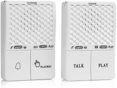Pointells Wireless doorbell chime with intercom and voicemail system