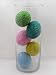 Easter Art ~ Eggs in a Vase: Five Czech Glass Beaded Eggs + Vase