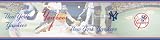 Blue Mountain 5815403 NY Yankees MLB Prepasted Wall Border, 6-Inch-by-15-Feet