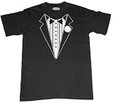 Riverstone Goods Formal Tuxedo Short Sleeve Adult T-Shirt