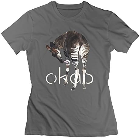 CaiXing Okapi 100% Cotton Tee-shirts For Women