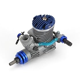 40NX RC Glow Engine with Muffler from Evolution Aircraft Engines