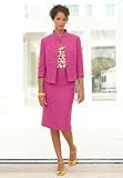 Chadwicks Textured Skirt Suit