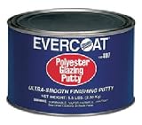 FIBERGLASS EVERCOAT POLYESTER GLAZING PUTTY - HG