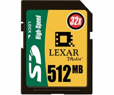 Lexar Media SD512-32-231 512 MB 32x Secure Digital (SD) Memory Card
