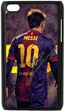 Barcelona Messi iPod Touch 6th Case Athlete &amp; Sports Stars Series Protective Case Cover at NewOne Including Dust Plug
