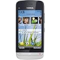 Nokia C5-03 Smartphone (8.1cm (3.2 Zoll) Touchscreen, 3.5mm Klinkenbuchse, Ovi Karten, GPS) aluminium grey