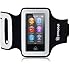 iPod Nano Touch / Nano 7 Shocksock Reflective Sports Armband / Case / Cover / Holder - Black