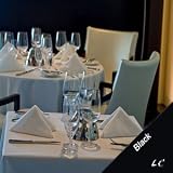 6 Each 60 Round Black Wholesale Banquet Tablecloths Endurance