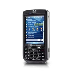 Hewlett Packard iPAQ 614c Business Navigator UMTS Smartphone mit GPS und Touchscreen (Quadband, EDGE, Wlan, Bluetooth, QWERTZ-Tastatur, 3MP-Kamera) schwarz ohne Branding
