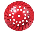 Pearl Abrasive PV07CSH Pro-V Series Swirl Segmented Cup Wheel 7 x 5/8-11